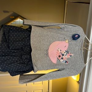 Mud pie baby girl outfit never worn